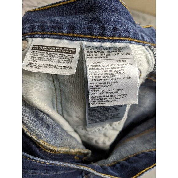 Levi's 569 Straight Jeans - Dark Blue Vintage - Picture 3 of 12